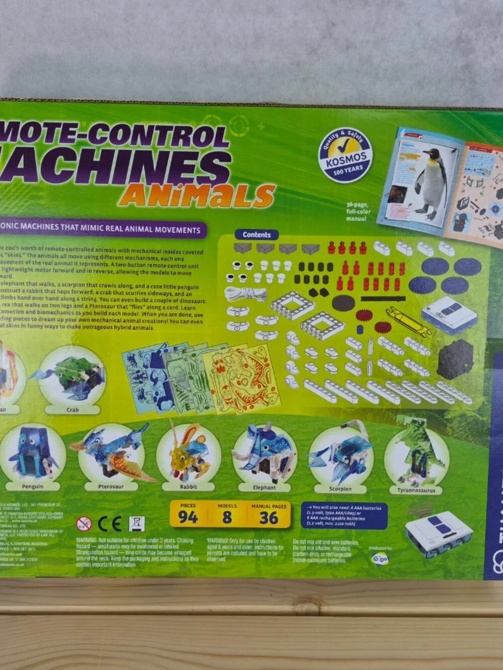 Thames & Kosmos Remote-Control Machines: Animals  |  2x Incomplete Sets Bundle
